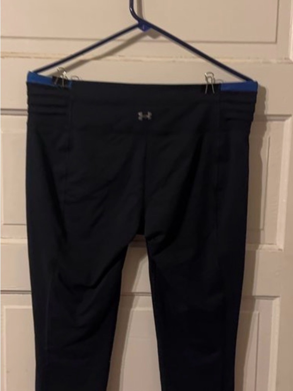 Black Women's Stretch Pull-On Pants - Picture 2 of 3